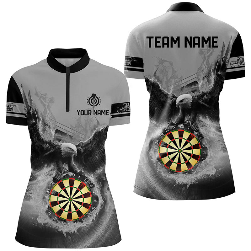 Personalized 3D Eagle Flying On Dart Board Fire Darts Custom Darts |Grey