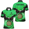 Personalized 3D Eagle Flying On Dart Board Fire Darts Custom Darts |Green