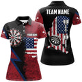 Personalized Red Retro American Flag Men Dart, Patriotic Dart For Team Darts Player