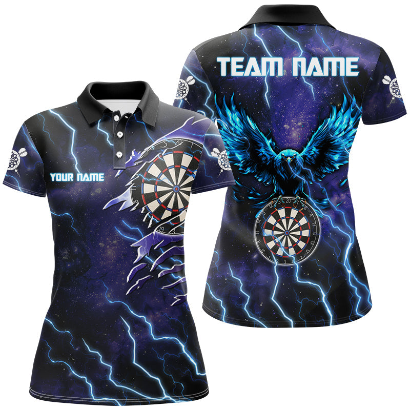 Personalized 3D Purple Galaxy Eagle Dart Custom Thunder Lightning Dart