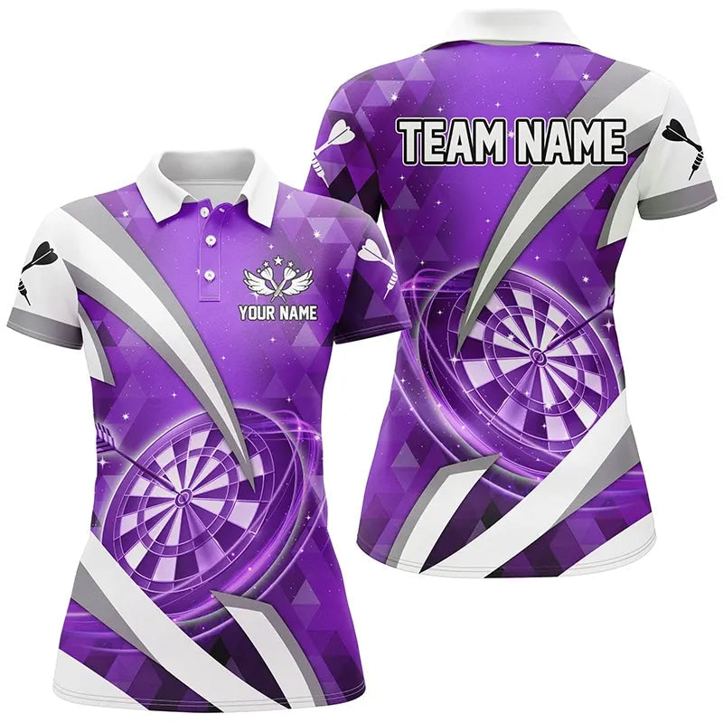 Personalized Purple Dartboard 3D Men Darts and Custom Team League Dart