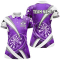 Personalized Purple Dartboard 3D Men Darts and Custom Team League Dart