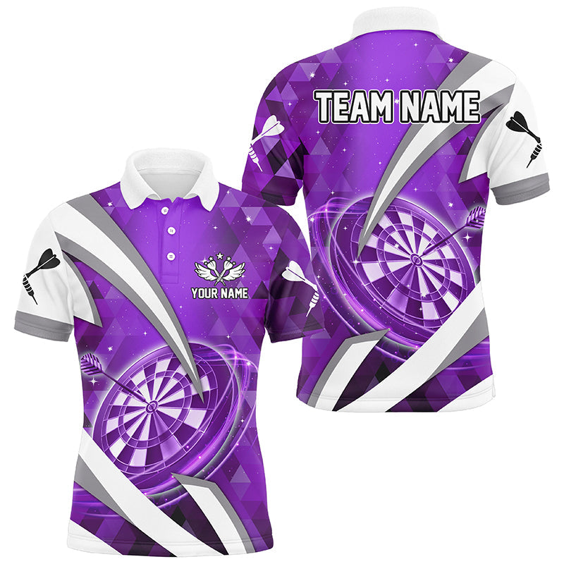 Personalized Purple Dartboard 3D Men Darts and Custom Team League Dart