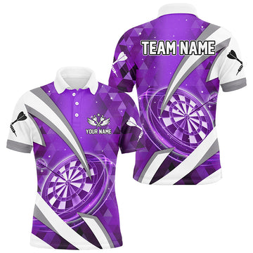 Personalized Purple Dartboard 3D Men Darts and Custom Team League Dart