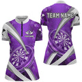 Personalized Purple Dartboard 3D Men Darts and Custom Team League Dart