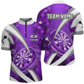 Personalized Purple Dartboard 3D Men Darts and Custom Team League Dart