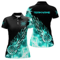 Black And Turquoise Light Icy Men Darts and Custom Dart For Team Dart