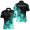 Black And Turquoise Light Icy Men Darts and Custom Dart For Team Dart