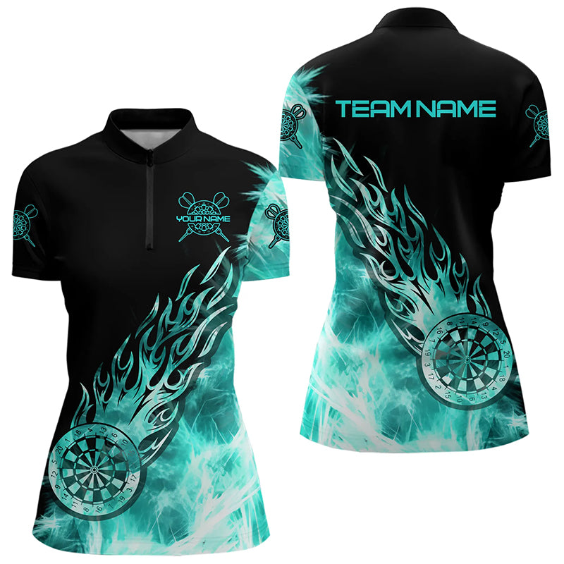 Black And Turquoise Light Icy Men Darts and Custom Dart For Team Dart