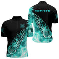 Black And Turquoise Light Icy Men Darts and Custom Dart For Team Dart