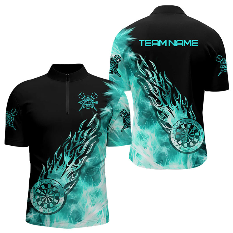 Black And Turquoise Light Icy Men Darts and Custom Dart For Team Dart