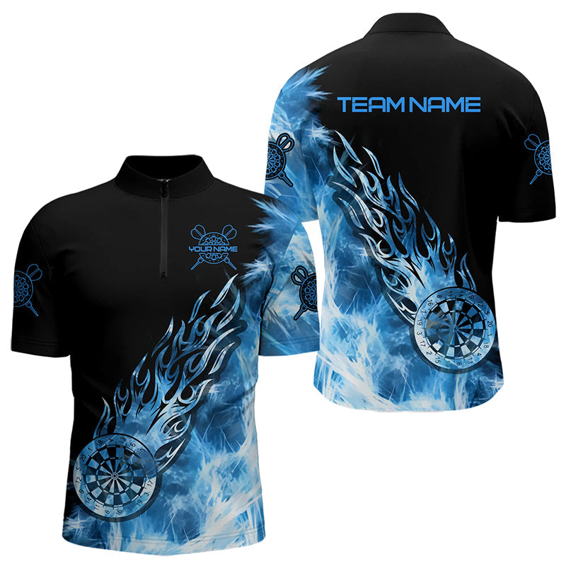 Black And Blue Light Icy Men Darts and Custom Dart For Team Dart
