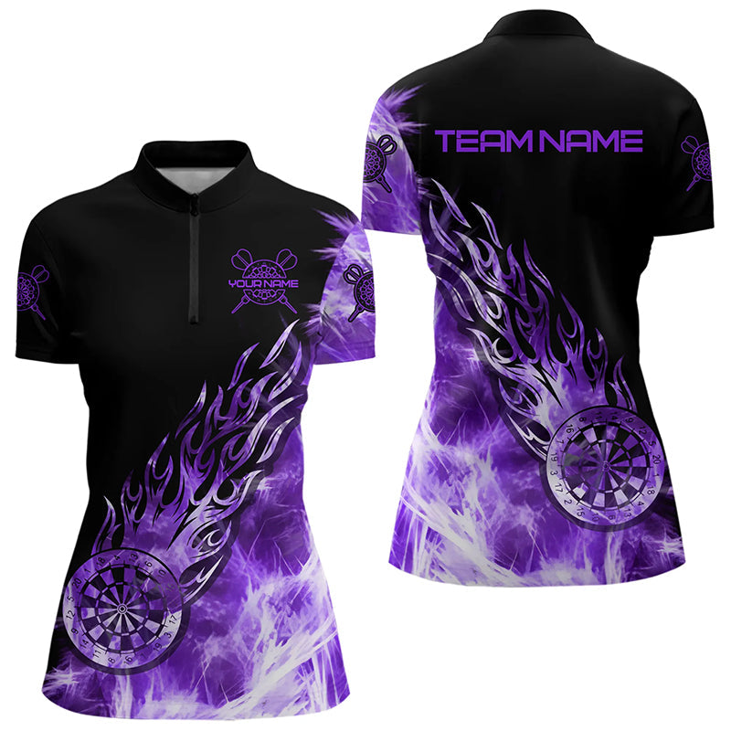 Black And Purple Light Icy Women Darts and Custom Dart For Team Dart