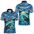 Blue 3D Shark Custom Ocean Camo Darts Custom Dart