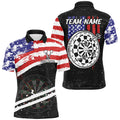 Personalized Retro US Flag Darts Board Men Darts Custom Patriotic Darts Team