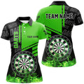 Black And Green Fire Darts Custom Darts League Team Darts and