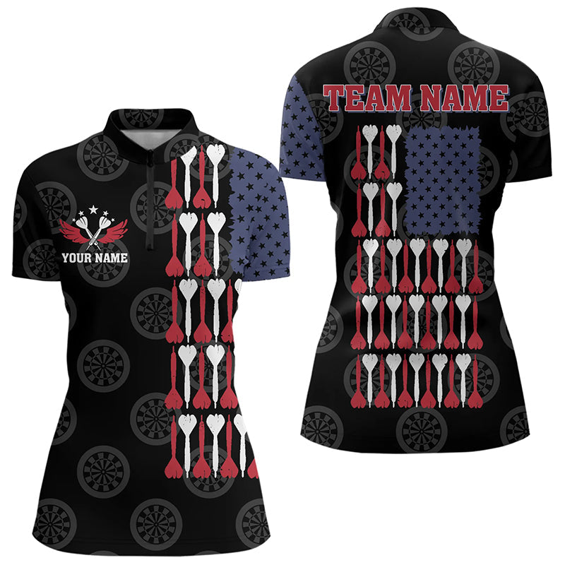 American Flag Black Darts and Custom Women Dart Patriotic Dart