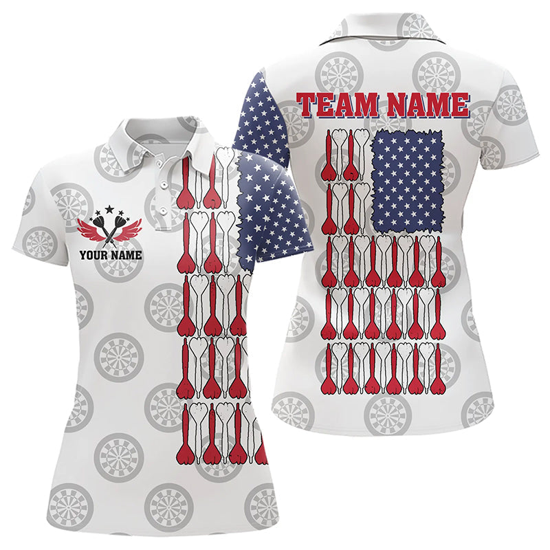 American Flag White Darts and Custom Men Dart Patriotic Dart