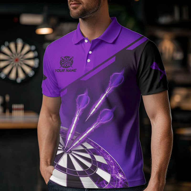 Personalized Purple Dart and Custom Dart Team Uniform