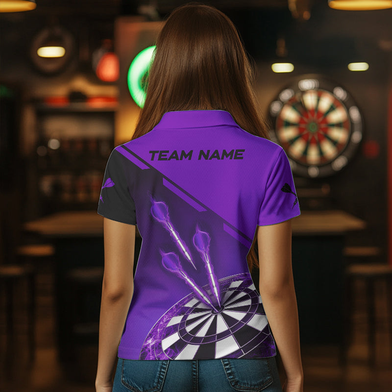 Personalized Purple Dart and Custom Dart Team Uniform