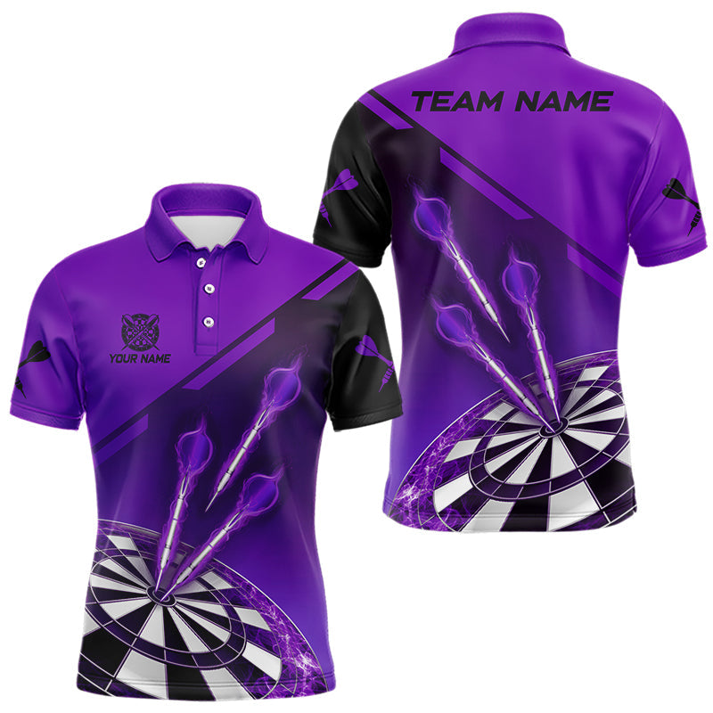 Personalized Purple Dart and Custom Dart Team Uniform