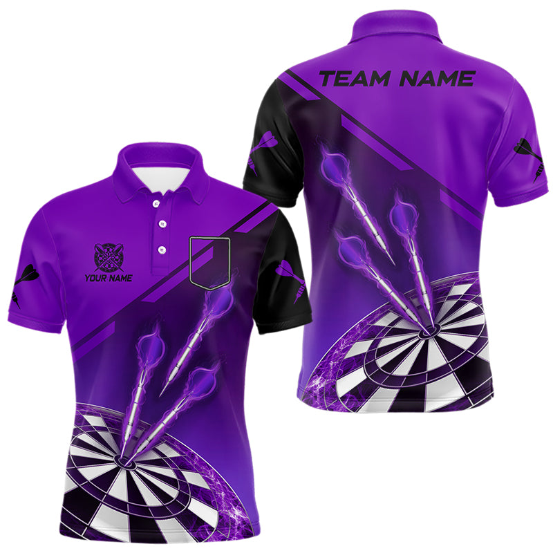 Personalized Purple Dart and Custom Dart Team Uniform