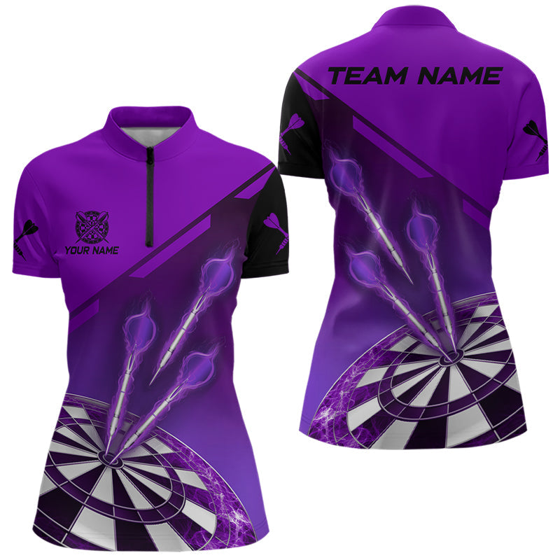 Personalized Purple Dart and Custom Dart Team Uniform