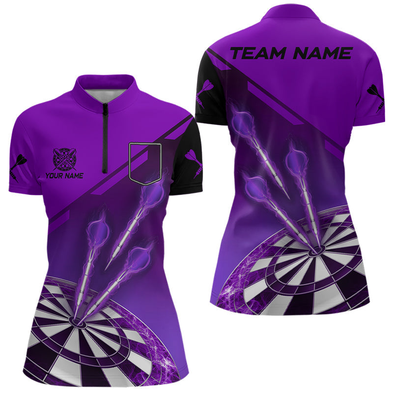 Personalized Purple Dart and Custom Dart Team Uniform