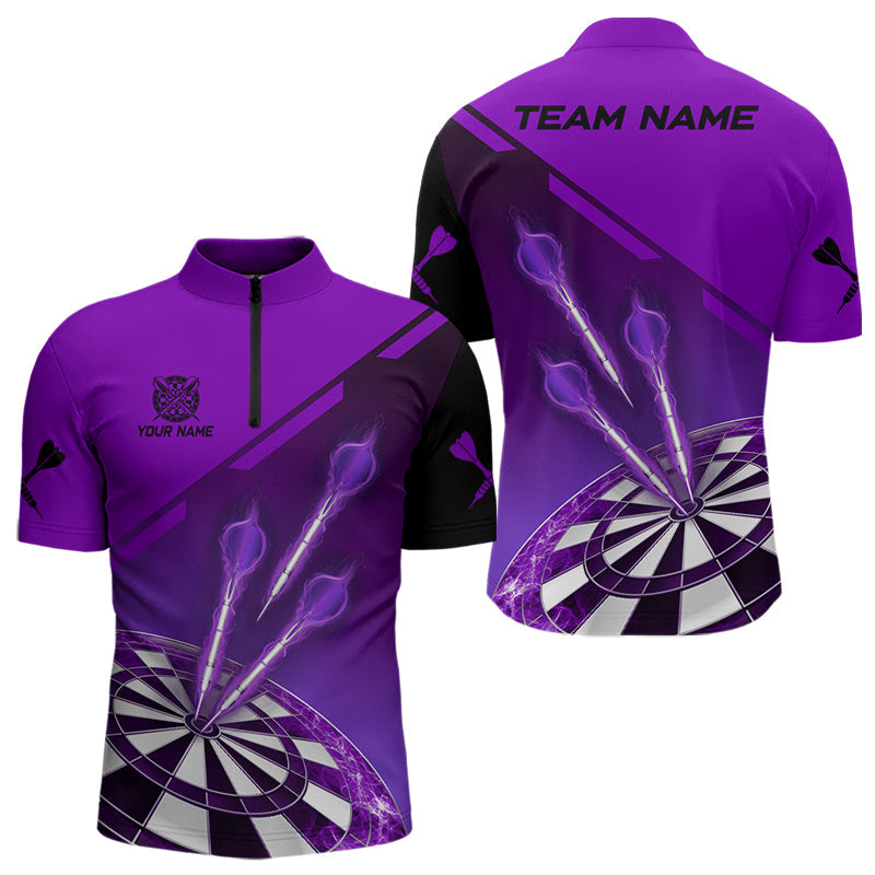 Personalized Purple Dart and Custom Dart Team Uniform