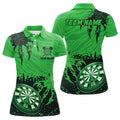 Funny Claw Dartboard Green Men Darts and Quarter-Zip Custom Team League Darts