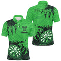Funny Claw Dartboard Green Men Darts and Quarter-Zip Custom Team League Darts
