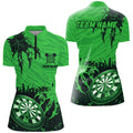 Funny Claw Dartboard Green Men Darts and Quarter-Zip Custom Team League Darts