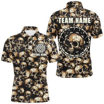 Personalized Retro Skull Pattern Darts Custom Scary Darts, Darts Uniform
