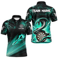 Turquoise Thunder Lightning Custom Cobra Snake Dart Team League Dart