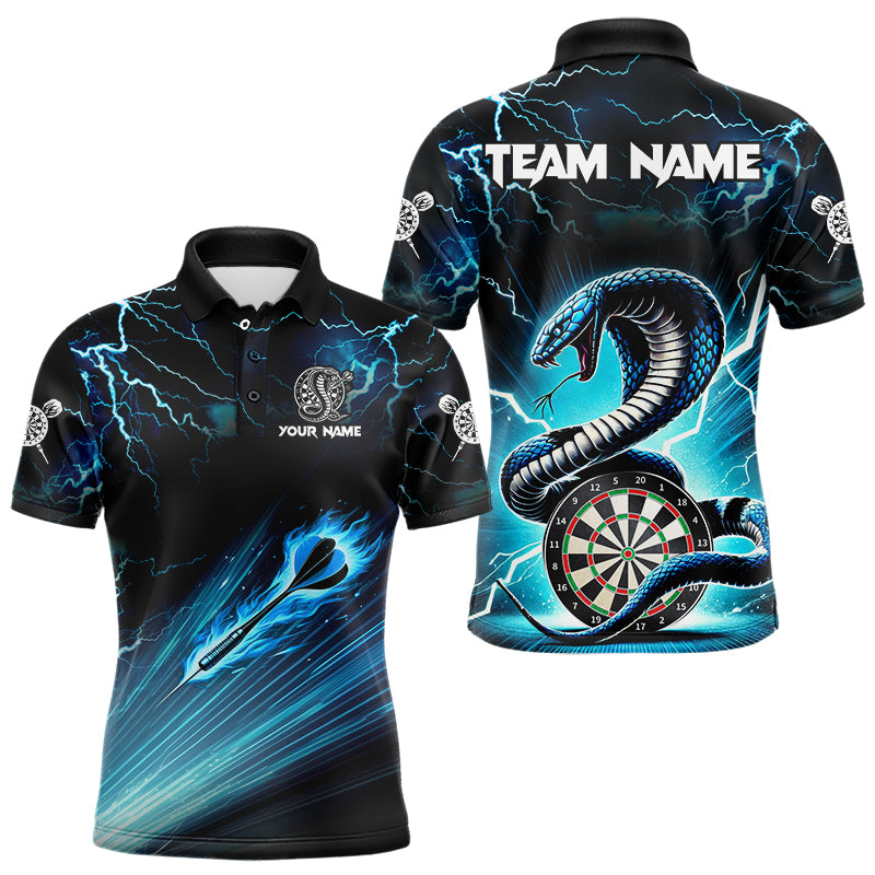Blue Lightning Thunder Custom Cobra Snake Men Dart Best Dart Dart Team