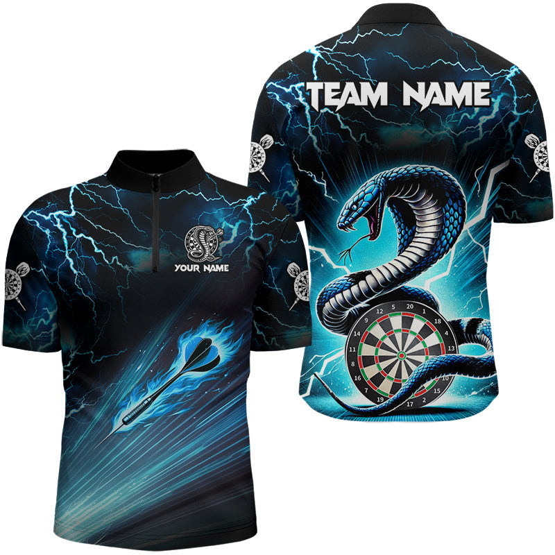 Blue Lightning Thunder Custom Cobra Snake Men Dart Best Dart Dart Team
