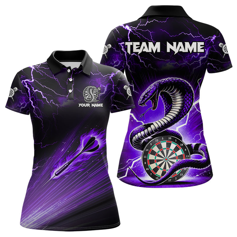 Purple Thunder Lightning Custom Cobra Snake Women Dart Best Dart Dart Team