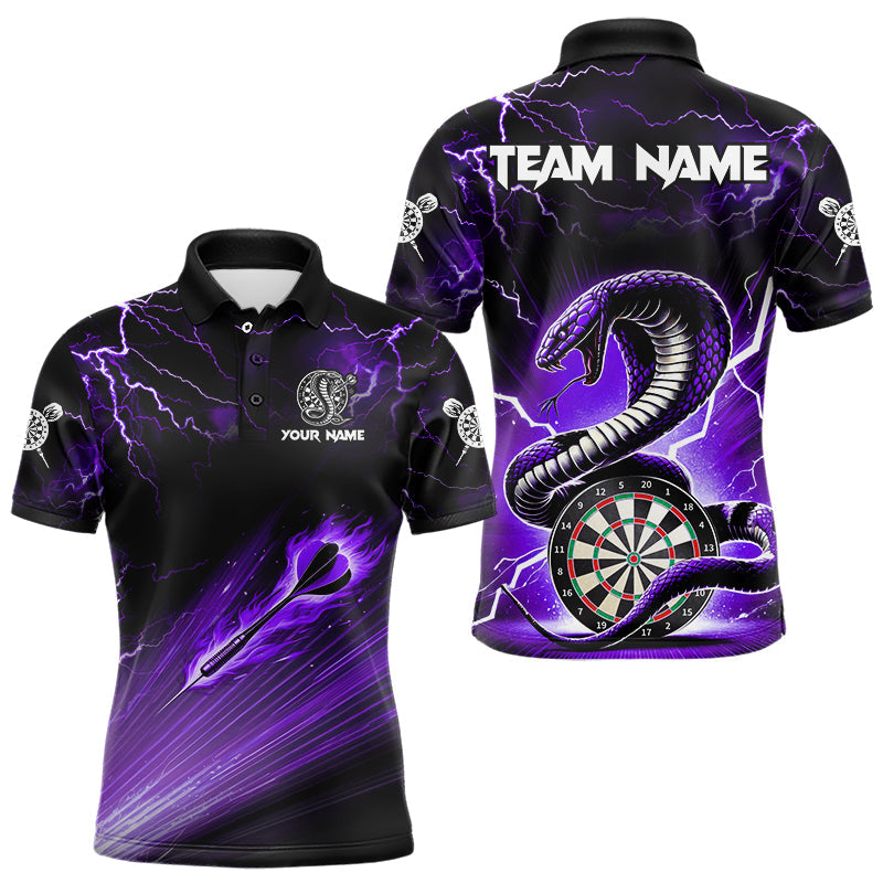Purple Thunder Lightning Custom Cobra Snake Women Dart Best Dart Dart Team
