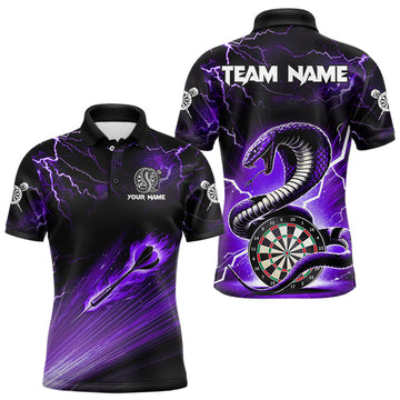 Purple Thunder Lightning Custom Cobra Snake Women Dart Best Dart Dart Team