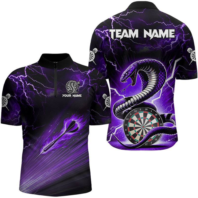 Purple Thunder Lightning Custom Cobra Snake Women Dart Best Dart Dart Team