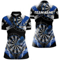 Personalized Darts Tournament Grunge Style Darts Custom Darts Team |Blue