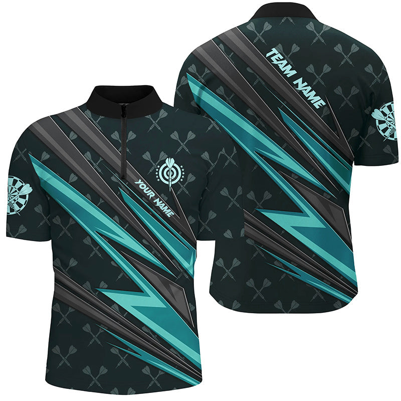 Personalized Turquoise Dart Men Dart and Custom Team League Dart