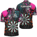Personalized Darts Board Colorful Grunge Men Darts Custom Darts For Team Player