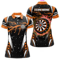Personalized Thunder Lightning Orange Dart Custom Team League Darts