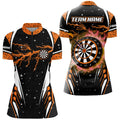 Personalized Thunder Lightning Orange Dart Custom Team League Darts