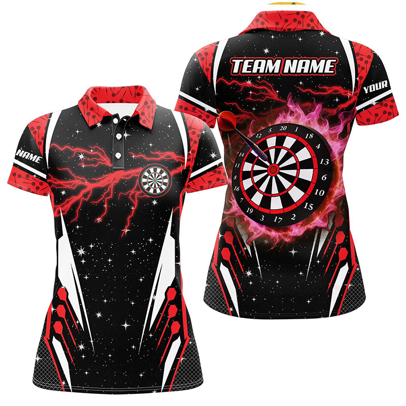 Personalized Thunder Lightning Red Dart Men Custom Team League Dart