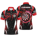 Personalized Thunder Lightning Red Dart Men Custom Team League Dart