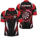 Personalized Thunder Lightning Red Dart Men Custom Team League Dart