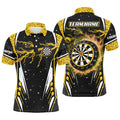 Personalized Thunder Lightning Yellow Dart Men Custom Team League Dart