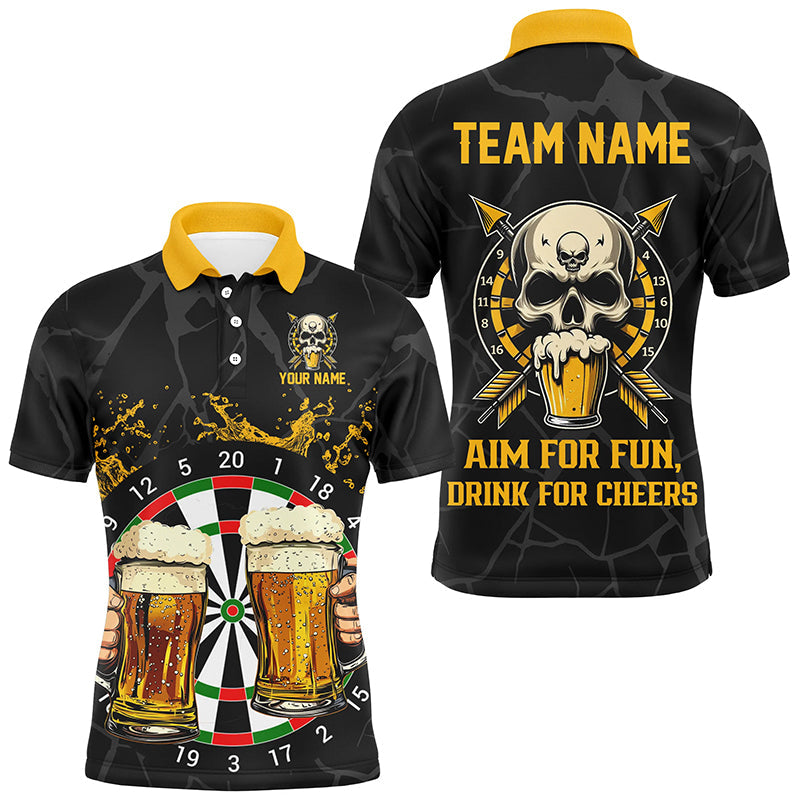 Funny Darts And Beer Aim For Fun Drink For Cheer Custom Men Darts, Drinking Darts